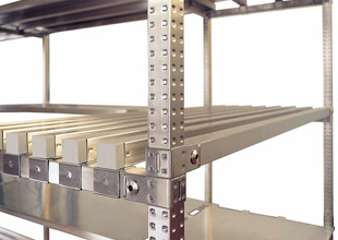 Scaffalature industriali inox